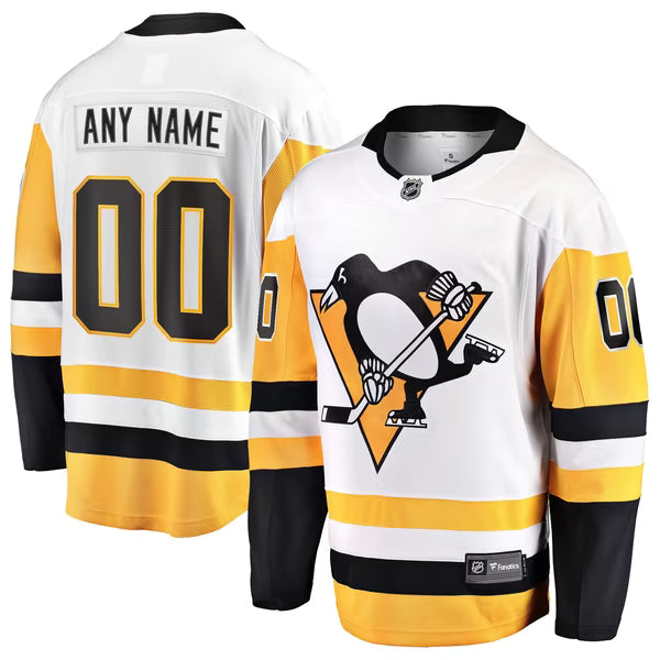 Jerseys Teams Fanatics Pittsburgh Penguins Away Breakaway Jersey - White