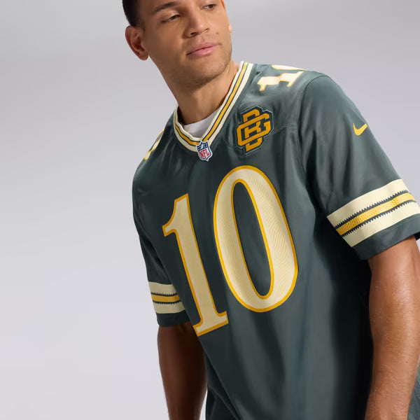 Jordan Love Green Bay Packers Nike 2026 Rivalries Collection Game Jersey - Green