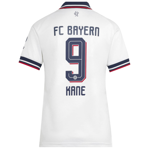 Harry Kane Bayern Munich Jerseys Teams Women's 2026/27 Away Replica Jersey - White