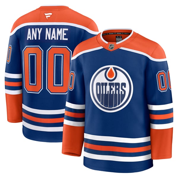 Jerseys Teams Edmonton Oilers Fanatics Home Premium Jersey Royal