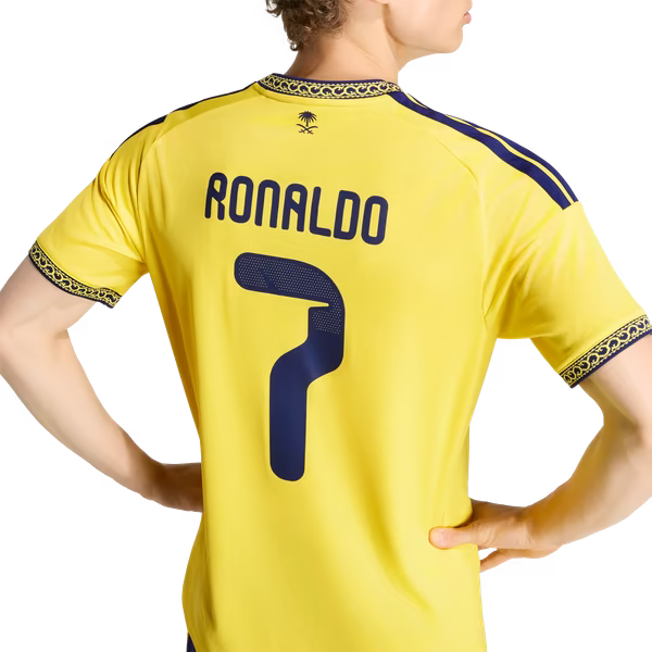 Cristiano Ronaldo Al-Nassr FC Jerseys Teams 2026/27 Home Replica Jersey - Yellow