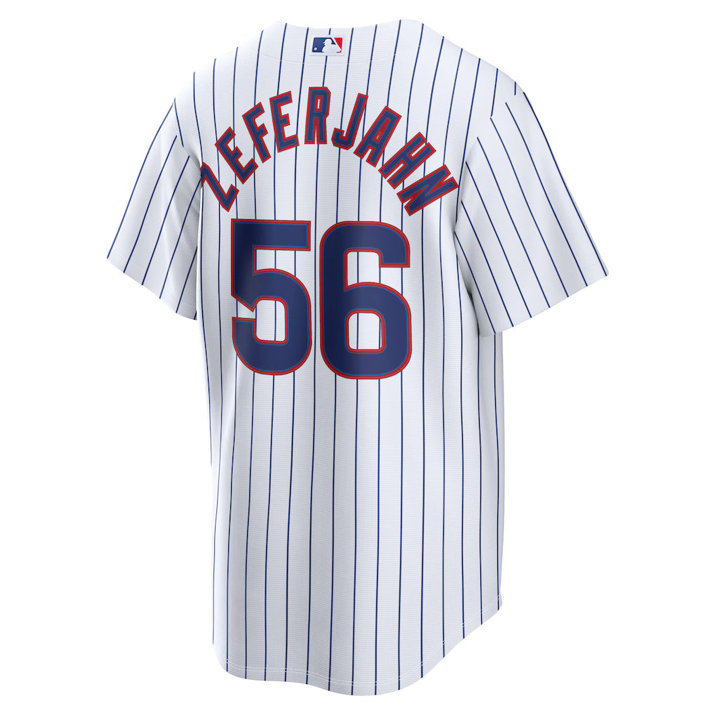 Ryan Zeferjahn Chicago Cubs Jerseys Teams Home Replica Jersey - White