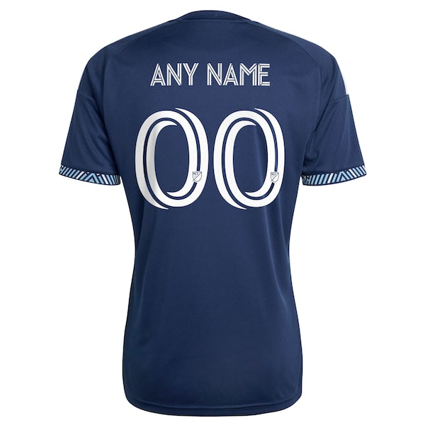 Adidas Vancouver Whitecaps FC 2026 The Coastal Jersey Replica Custom Deep Sea Blue