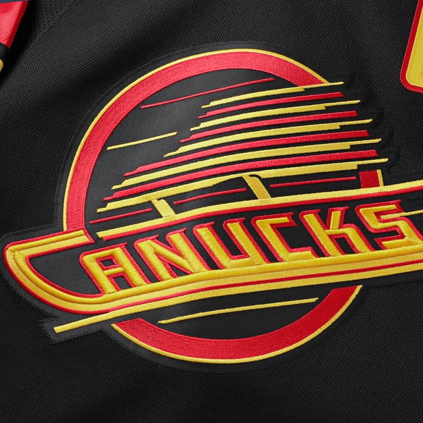 Jerseys Teams Fanatics Vancouver Canucks Alternate Premium Custom Jersey Black