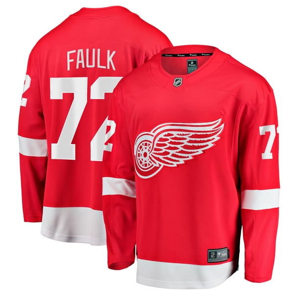 Jerseys Teams Justin Faulk Detroit Red Wings Fanatics Jersey