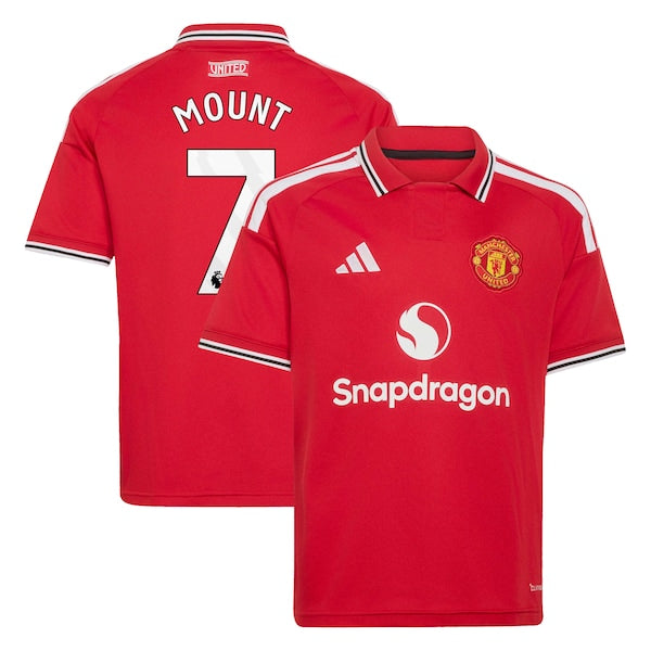 Adidas Mason Mount Manchester United 2026/27 Home Replica Jersey Red