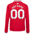 Jerseys Teams Manchester United 2026/27 Home Replica Long Sleeve Custom Jersey Red