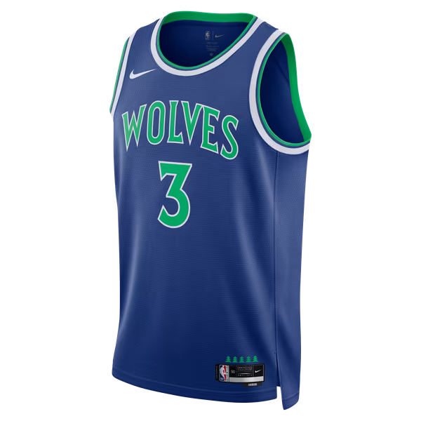 Jaden McDaniels Minnesota Timberwolves Jerseys Teams Unisex Swingman Jersey - Icon Edition - Blue