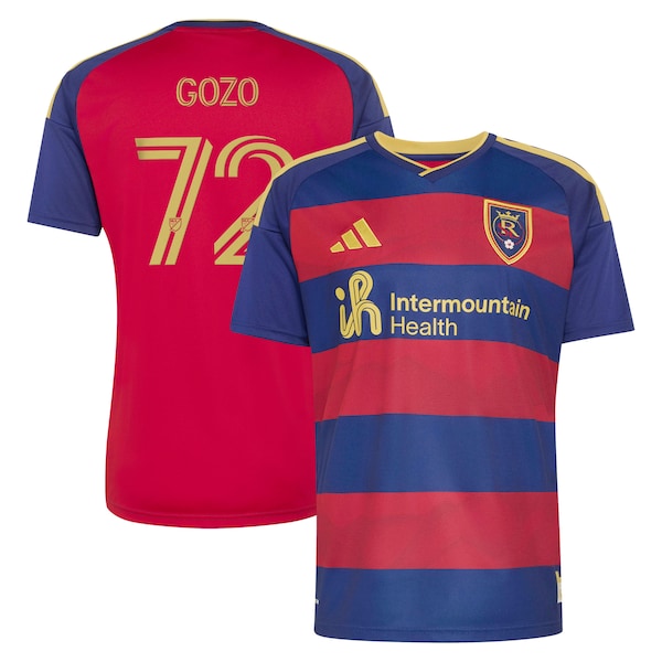 Zavier Gozo Real Salt Lake Jerseys Teams 2026 The Switchback Replica Jersey – Red