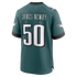 Keyshawn James-Newby Philadelphia Eagles Jerseys Teams Team Game Jersey - Midnight Green