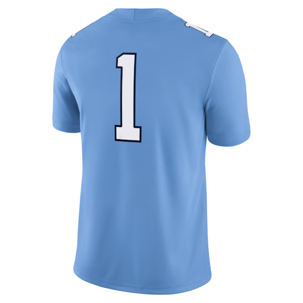 #1 North Carolina Tar Heels Jerseys Teams Brand Alternate Game Football Jersey - Carolina Blue