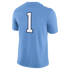 #1 North Carolina Tar Heels Jerseys Teams Brand Alternate Game Football Jersey - Carolina Blue