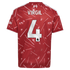 Adidas Virgil Van Dijk Liverpool 2026/27 Home Replica Youth Jersey Red