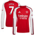 Bukayo Saka Arsenal Jerseys Teams 2026/27 Home Replica Long Sleeve Jersey - Red