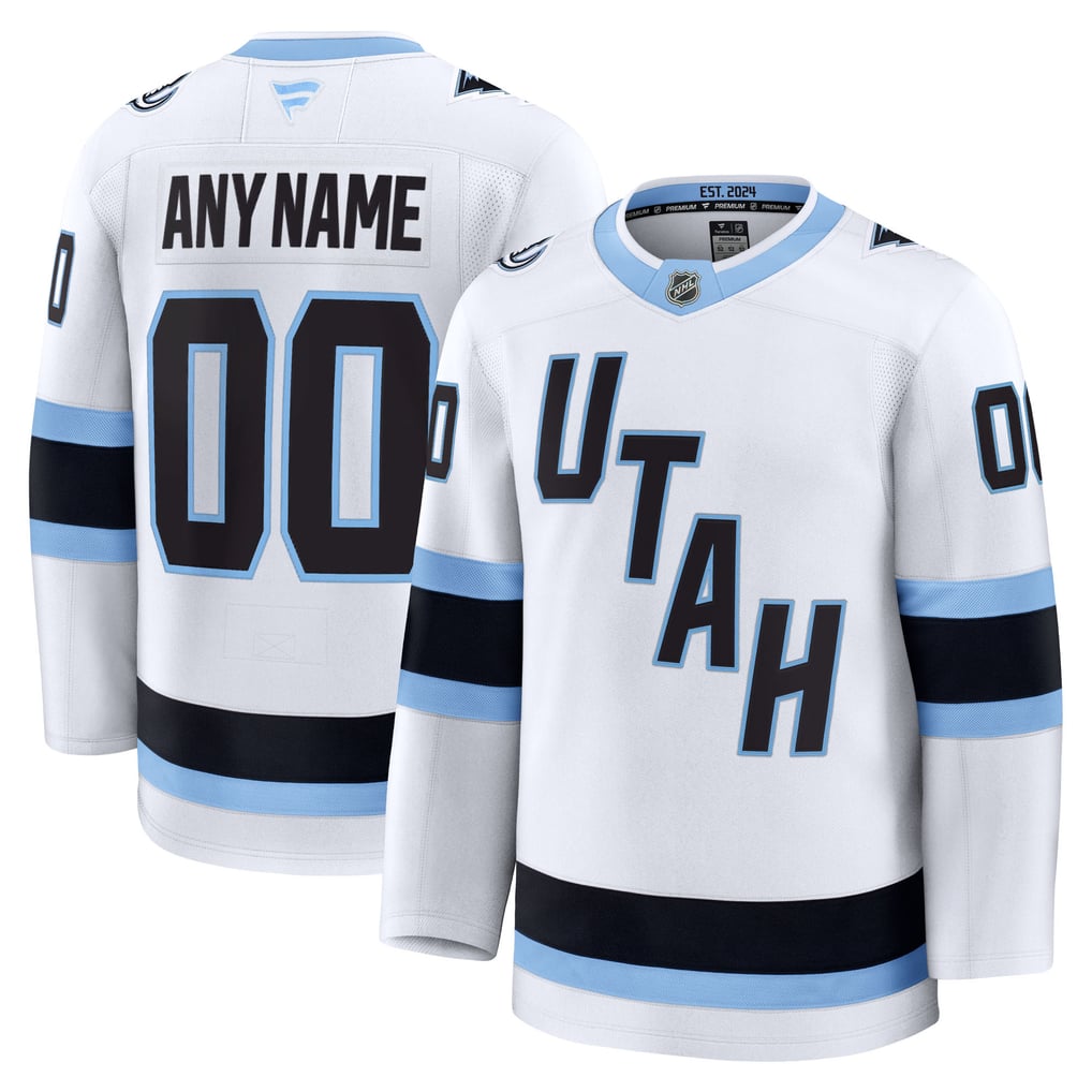 Jerseys Teams Utah Mammoth Fanatics Away Premium Custom Jersey