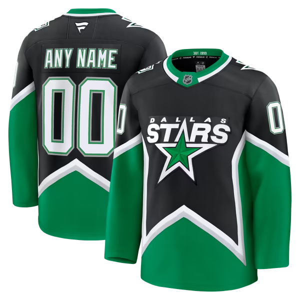 Jerseys Teams Dallas Stars Fanatics Alternate Premium Custom Jersey