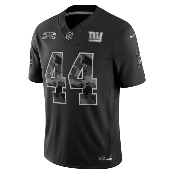 Cam Skattebo New York Giants Jerseys Teams 2026 Salute to Service Stitched Limited Jersey - Black