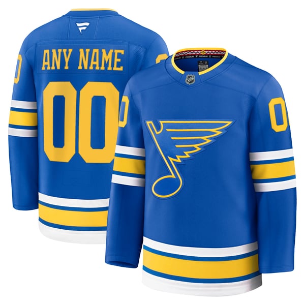 Jerseys Teams St. Louis Blues Fanatics Home Premium Custom Jersey