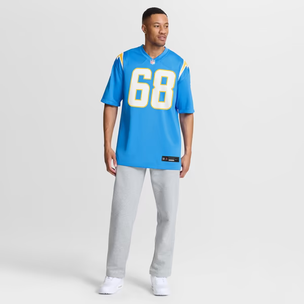 Josh Kaltenberger Los Angeles Chargers Jerseys Teams Team Game Jersey - Powder Blue