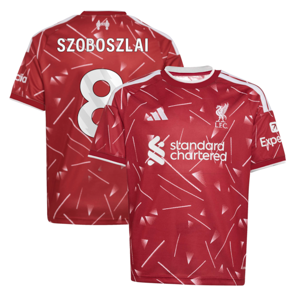 Adidas Dominik Szoboszlai Liverpool 2026/27 Home Replica Youth Jersey Red