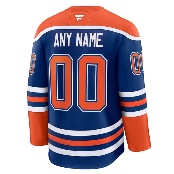 Jerseys Teams Edmonton Oilers Fanatics Home Premium Jersey Royal