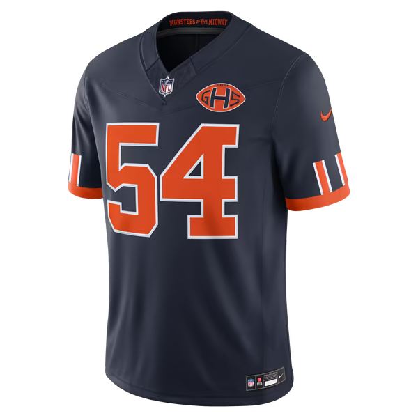 Brian Urlacher Chicago Bears Jerseys Teams 2026 Rivalries Collection Game Jersey - Navy