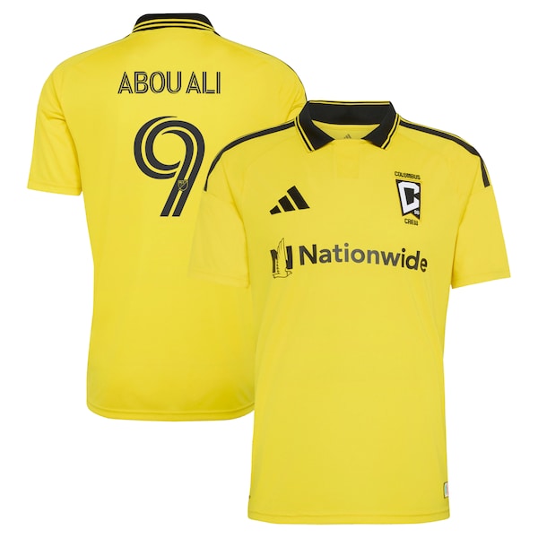 Wessam Abou Ali Columbus Crew Jerseys Teams 2026 The Crafted for Excellence Kit Replica Jersey - Yellow