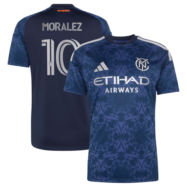 Customized Maximiliano Moralez New York City FC 2026 The All Nations Kit Replica Jersey Blue