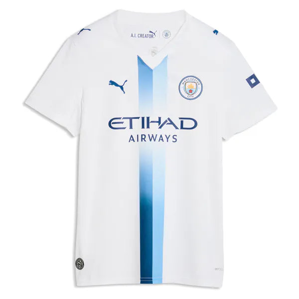 Phil Foden Manchester City Jerseys Teams Women's 2026/27 Third Replica Jersey - White