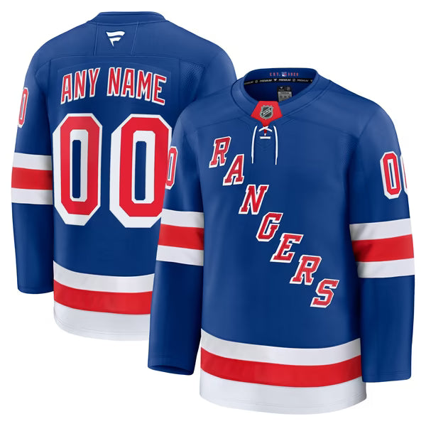 Jerseys Teams Fanatics New York Rangers Home Premium Custom Jersey