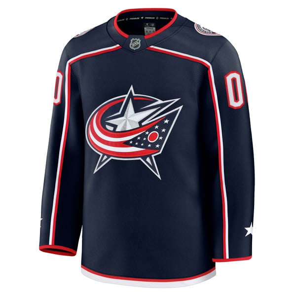 Jerseys Teams Columbus Blue Jackets Fanatics Home Premium Jersey Navy