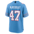 Jalen McMurray Tennessee Titans Nike Team Game Jersey - Light Blue