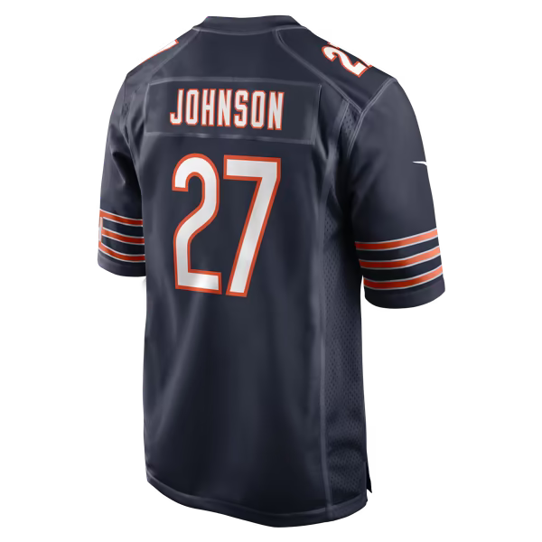 Anthony Johnson Chicago Bears Jerseys Teams Team Game Jersey - Navy