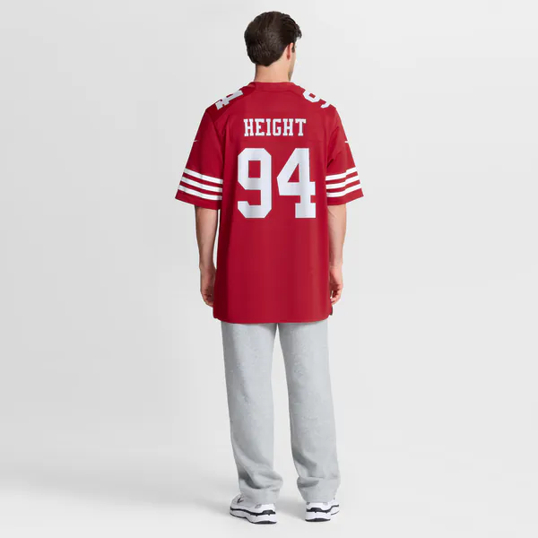 Romello Height San Francisco 49ers Jerseys Teams Team Game Jersey - Scarlet