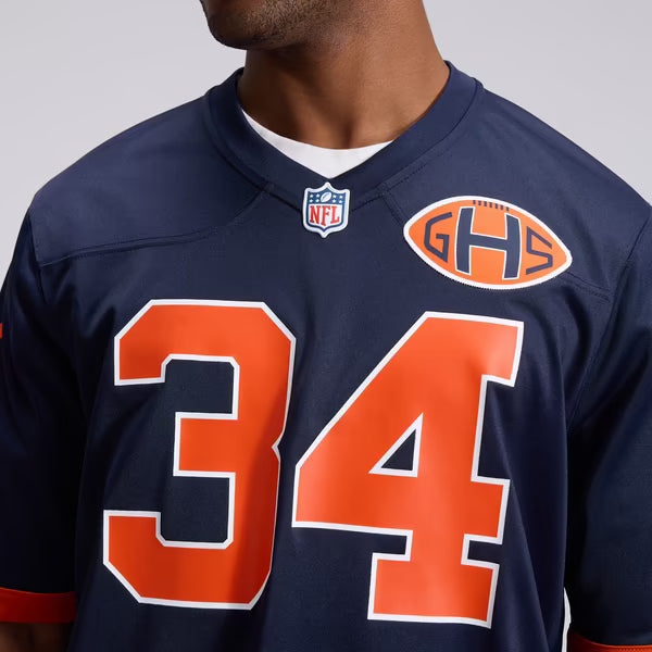 Walter Payton Chicago Bears Jerseys Teams 2026 Rivalries Collection Game Jersey - Navy