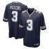 Custom George Pickens Dallas Cowboys Game Jersey White
