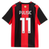 Puma Christian Pulisic AC Milan 2026/27 Home Replica Jersey Black/Red