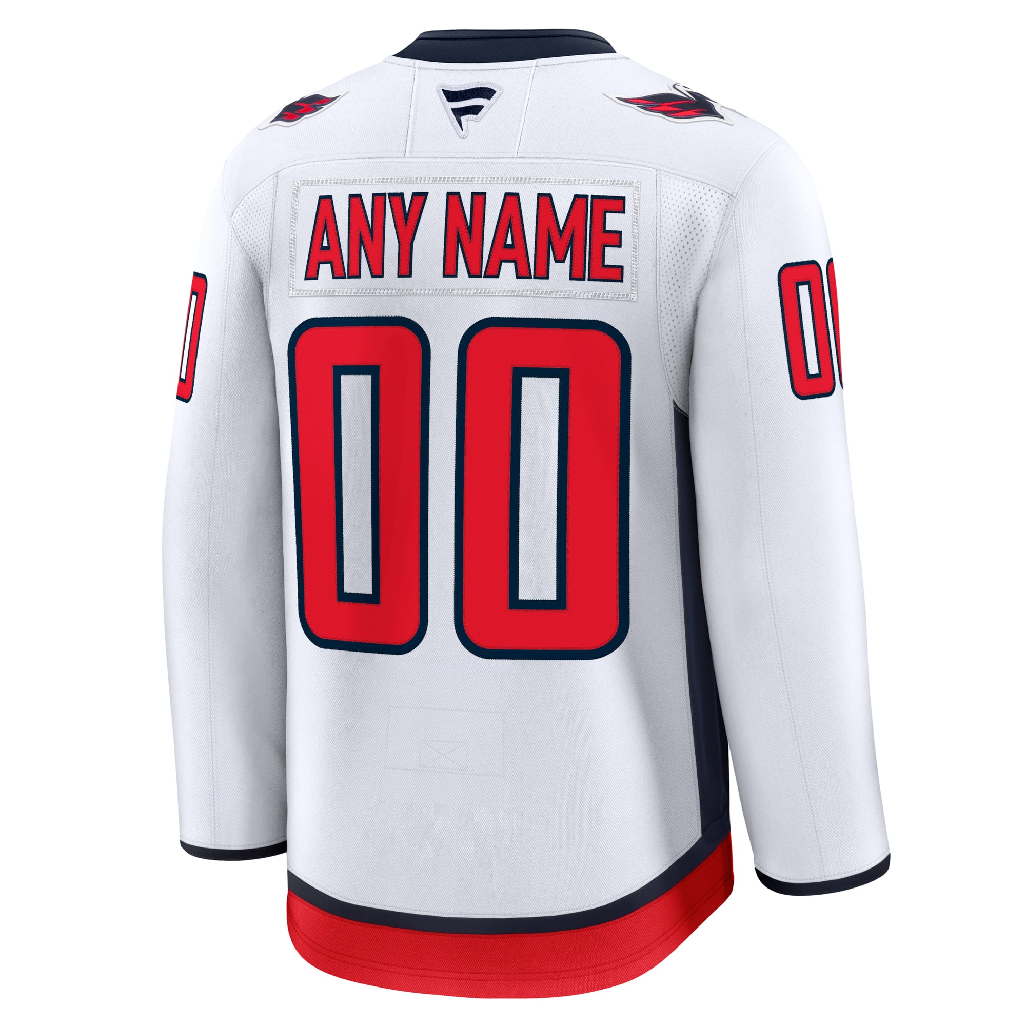 Jerseys Teams Fanatics Washington Capitals Away Premium Custom Jersey - White