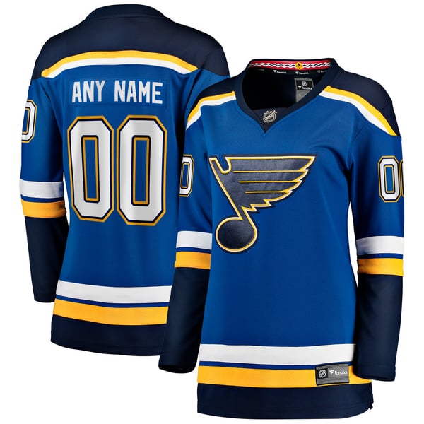Jerseys Teams Fanatics Women's St. Louis Blues Home Breakaway Jersey