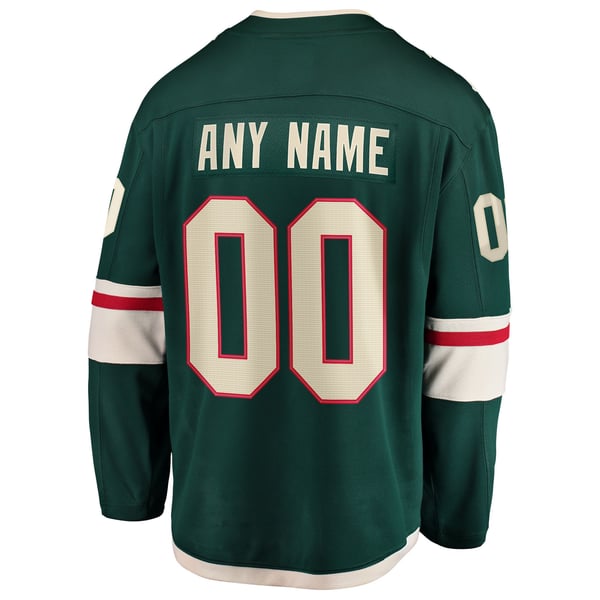 Jerseys Teams Minnesota Wild Fanatics Home Breakaway Jersey