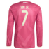 Vini Jr. Real Madrid Jerseys Teams 2026/27 Third Replica Long Sleeve Jersey - Pink