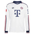 Bayern Munich Jerseys Teams 2026/27 Away On-Field Authentic Long Sleeve Patch Jersey - White