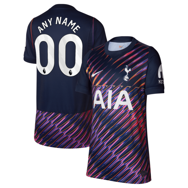 Jerseys Teams Tottenham Hotspur 2026/27 Away Stadium Replica Custom Jersey Navy
