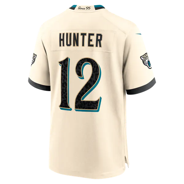 Travis Hunter Jacksonville Jaguars Nike 2026 Rivalries Collection Game Jersey - Natural