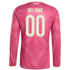 Real Madrid adidas 2026/27 Third Replica Custom Long Sleeve Jersey - Pink