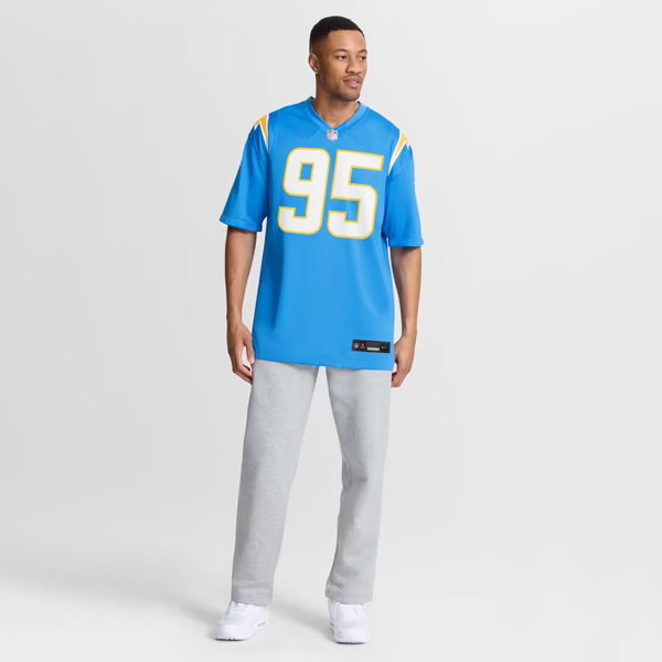 Jerseys Teams Jefferson Los Angeles Chargers Jerseys Teams Team Game Jersey - Powder Blue