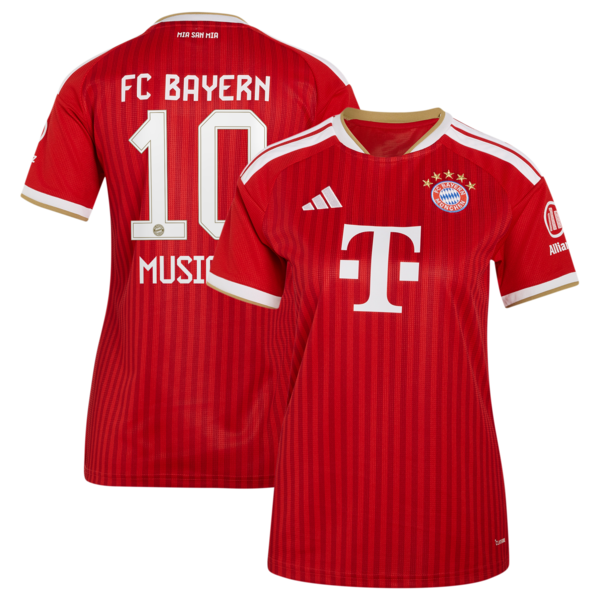 Jerseys Teams Jamal Musiala Bayern Munich 2026/27 Home Replica Jersey Red