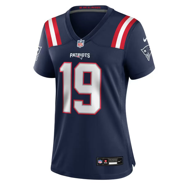 Kobee Minor New England Patriots Jerseys Teams Women's Team Game Jersey - Navy