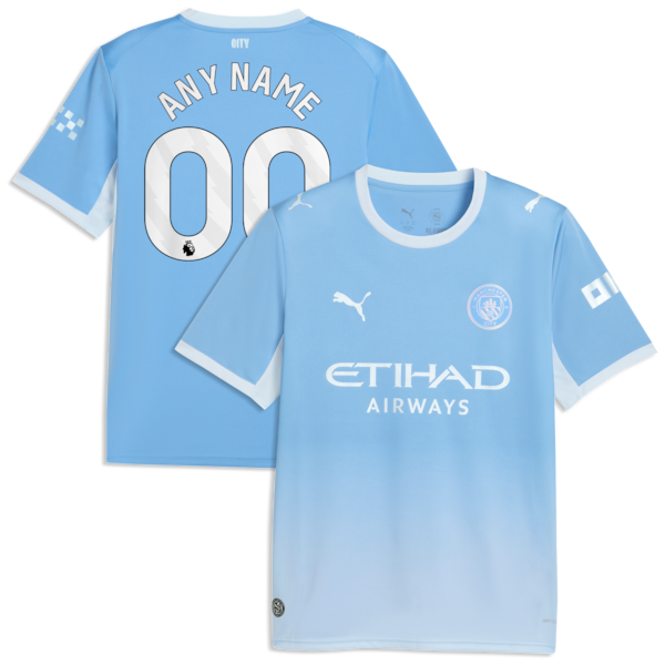 Jerseys Teams Manchester City 2026/27 Home Replica Custom Jersey Light Blue