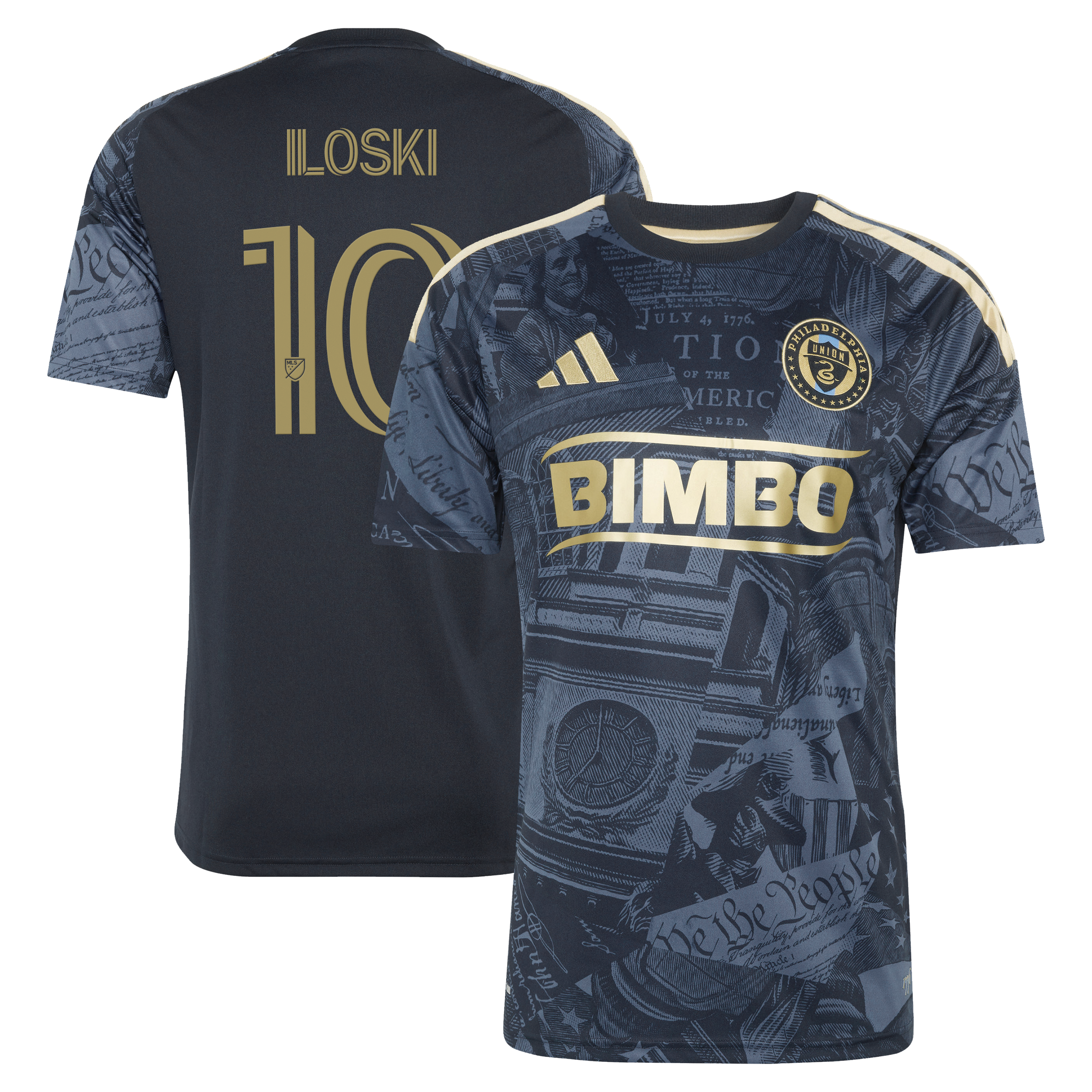 Milan Iloski Philadelphia Union Jerseys Teams 2026 Archive Replica Jersey - Tan